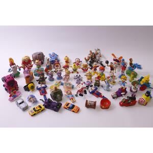 80s 90s Fast Food, Kids Meal, Toy Lot, PVC, Pieces, Parts, Vintage, Toy, Collec